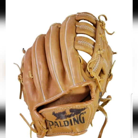 VINTAGE SPALDING LEFT HAND GLOVE /RIGHT HAND THROWER BASEBALL 42-3955 - Picture 1 of 6